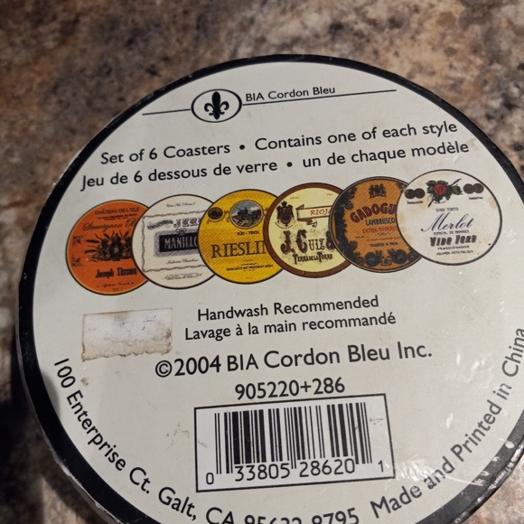 A set of 6 Newer Collectible Costers - Picture 3 of 3